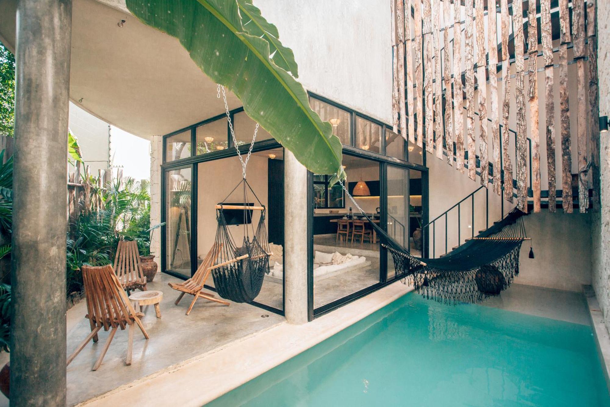 Jungle Rooftop Round Villa -Priv Pool-Bathtub 2A トゥルム エクステリア 写真